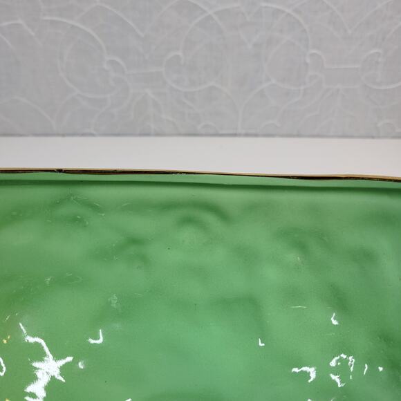 Vintage S A Leart Co‎ Elpa Alcobça Porcelain Serving Bowl 1930s Floral 24k Gold - Picture 10 of 14